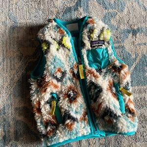 Patagonia infant retro fleece vest
